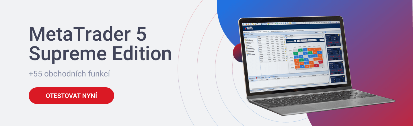 MetaTrader 5 Supreme Edition - Otestujte nyní!