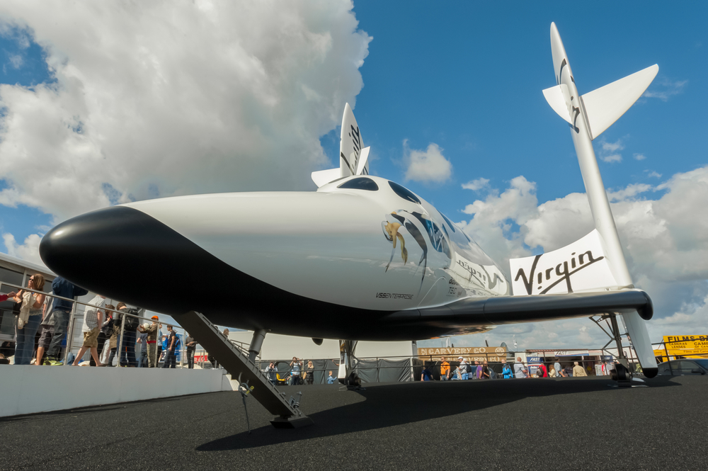 vesmírné plavidlo Virgin Galactic