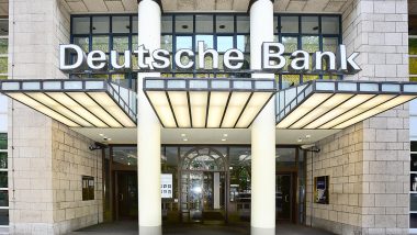 vstup do banky Deutsche Bank