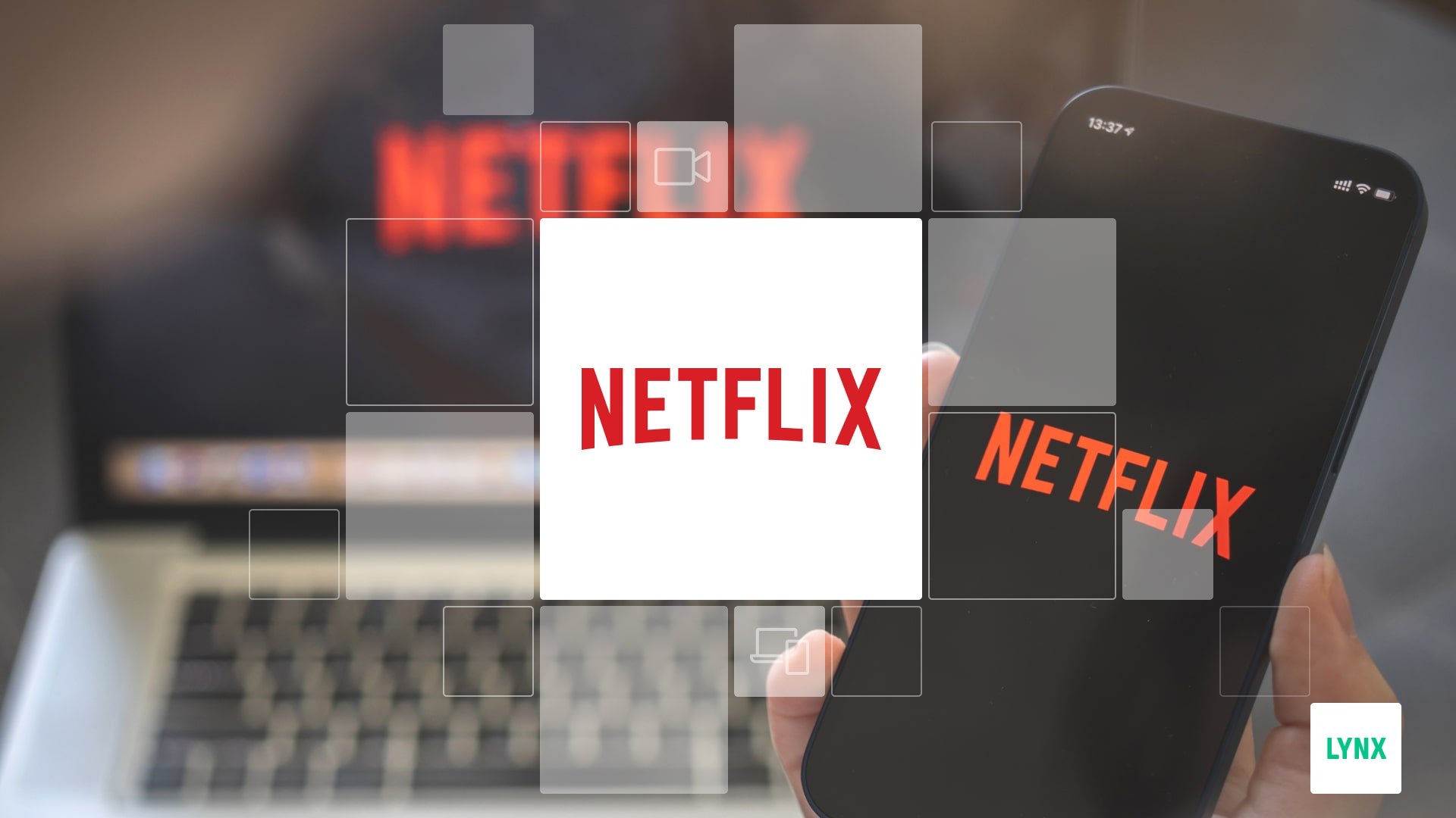 Netflix akcie - logo společnosti