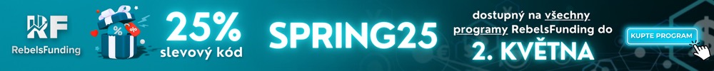 RebelsFunding sleva duben SPRING25