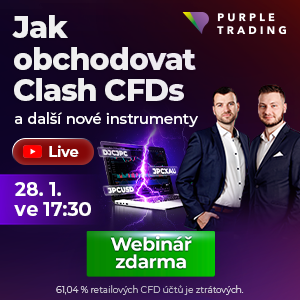 Purple webinář Clash CFDs